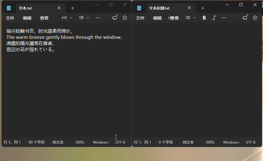 文本识别